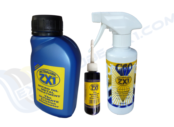 Zx1 friction eliminator. I have used it on all my previous cars, added to  oil and fuel once a year. Also works well on gearboxes. On paper, zx1  should be perfect for